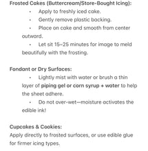 Load image into Gallery viewer, Edible Photos for Cake Topper