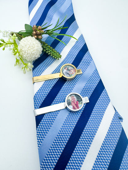 Personalized Photo Tie Clip/Necklace/Earrings