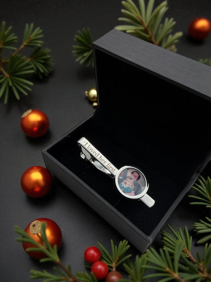Personalized Photo Tie Clip/Necklace/Earrings