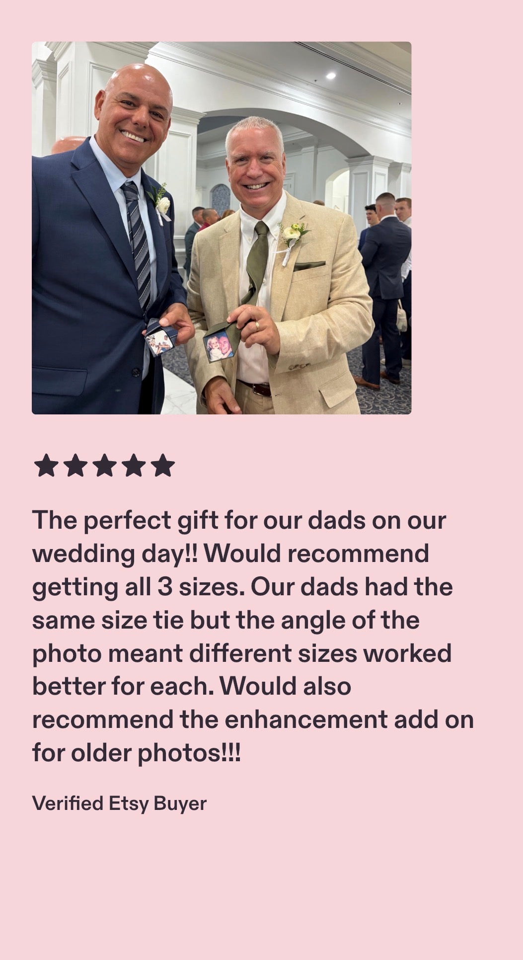 Personalized Photo Patches for Ties