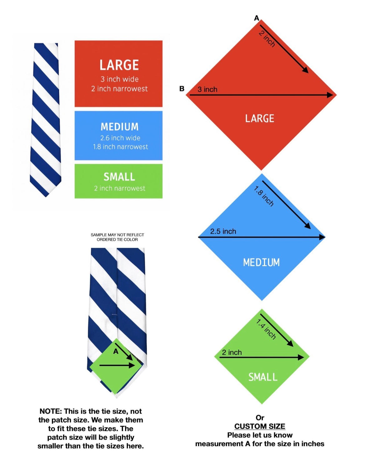 Personalized Photo Patches for Ties