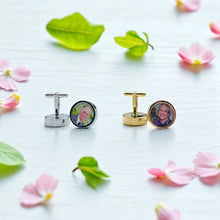 Load image into Gallery viewer, Photo Cuff Link Set for Him