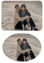 Load image into Gallery viewer, Custom Under-Bill Hat Patch – Photo or Message | Peel &amp; Stick (Permanent or Removable) Perfect gift for Her or Him